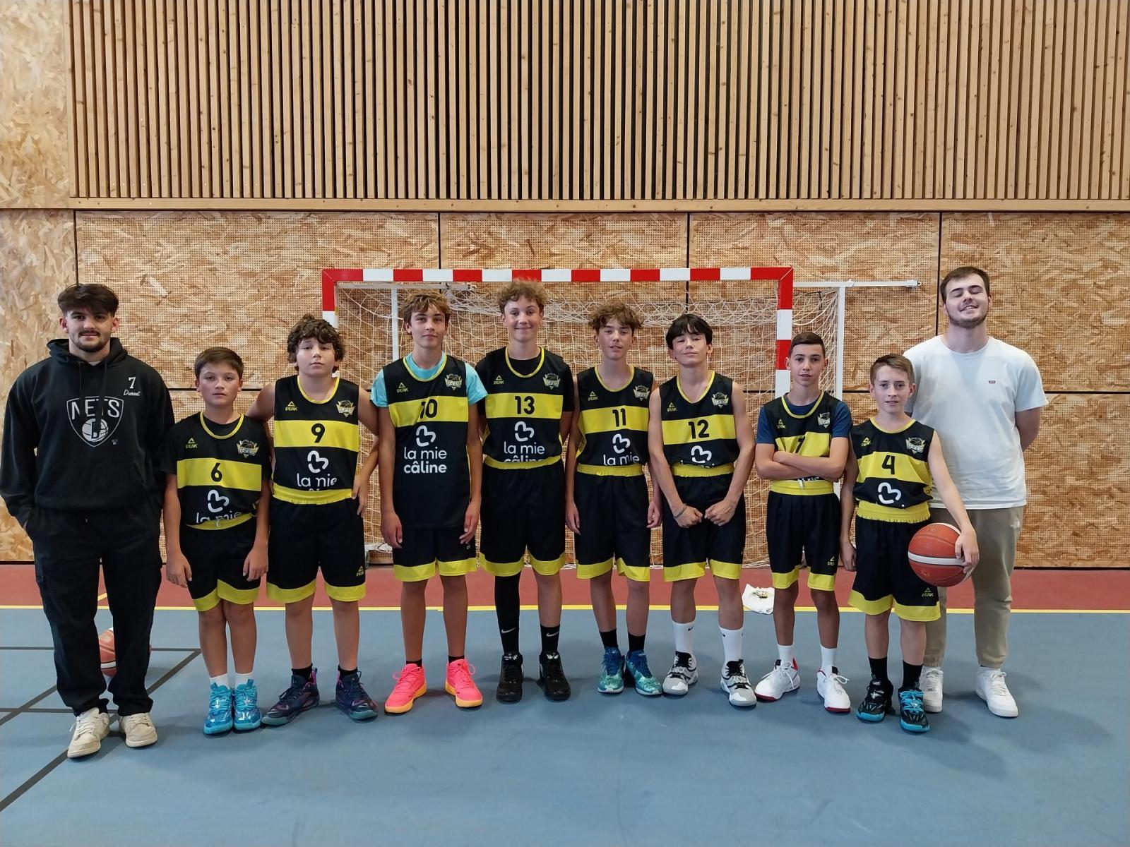 U15 M basket soullans 2024-2025