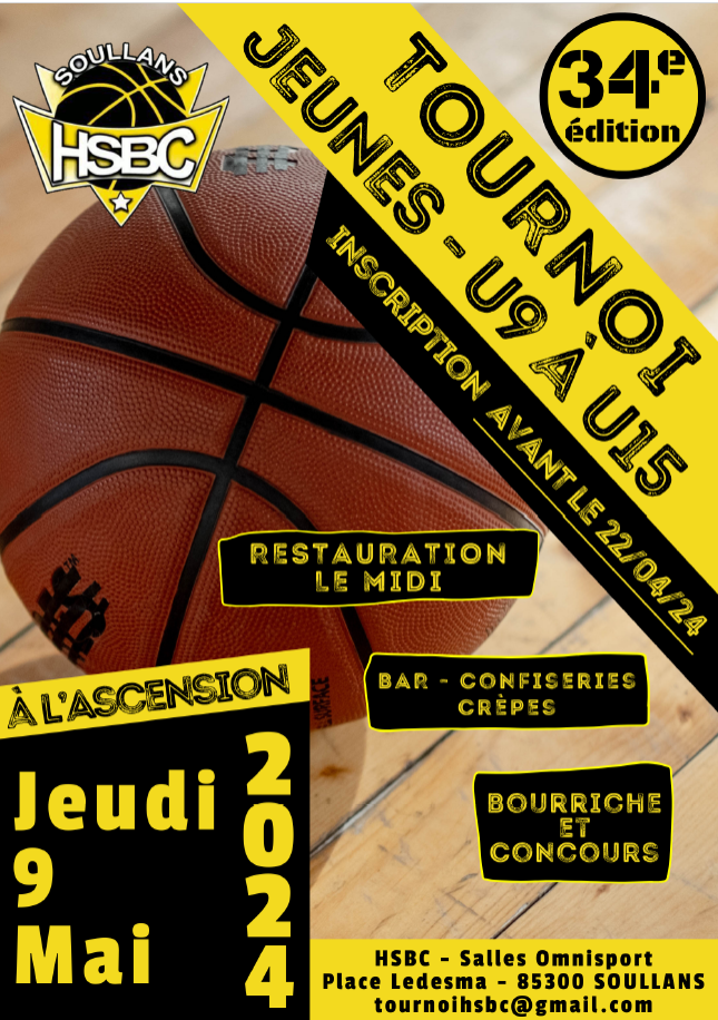 Tournoi jeunes de U9 à U15