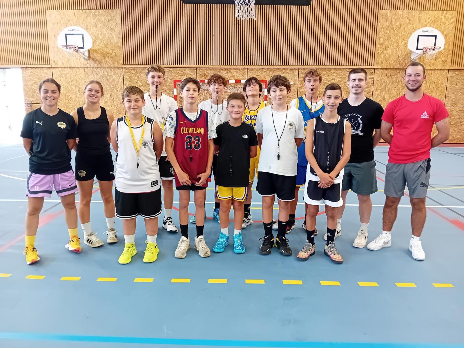 Ecole d'arbitrage basket Soullans