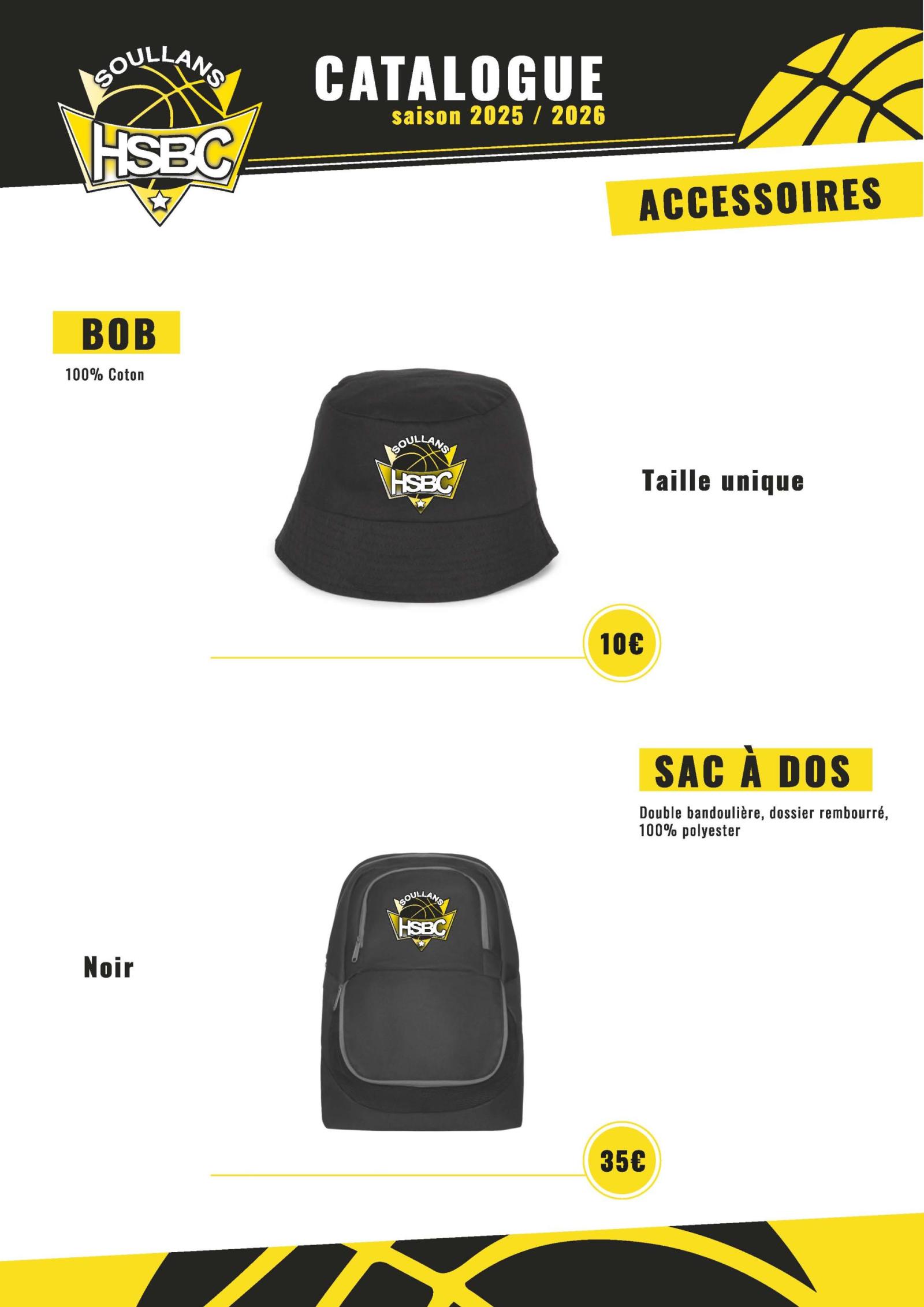 Catalogue HSBC - Accessoires 2025 / 2026