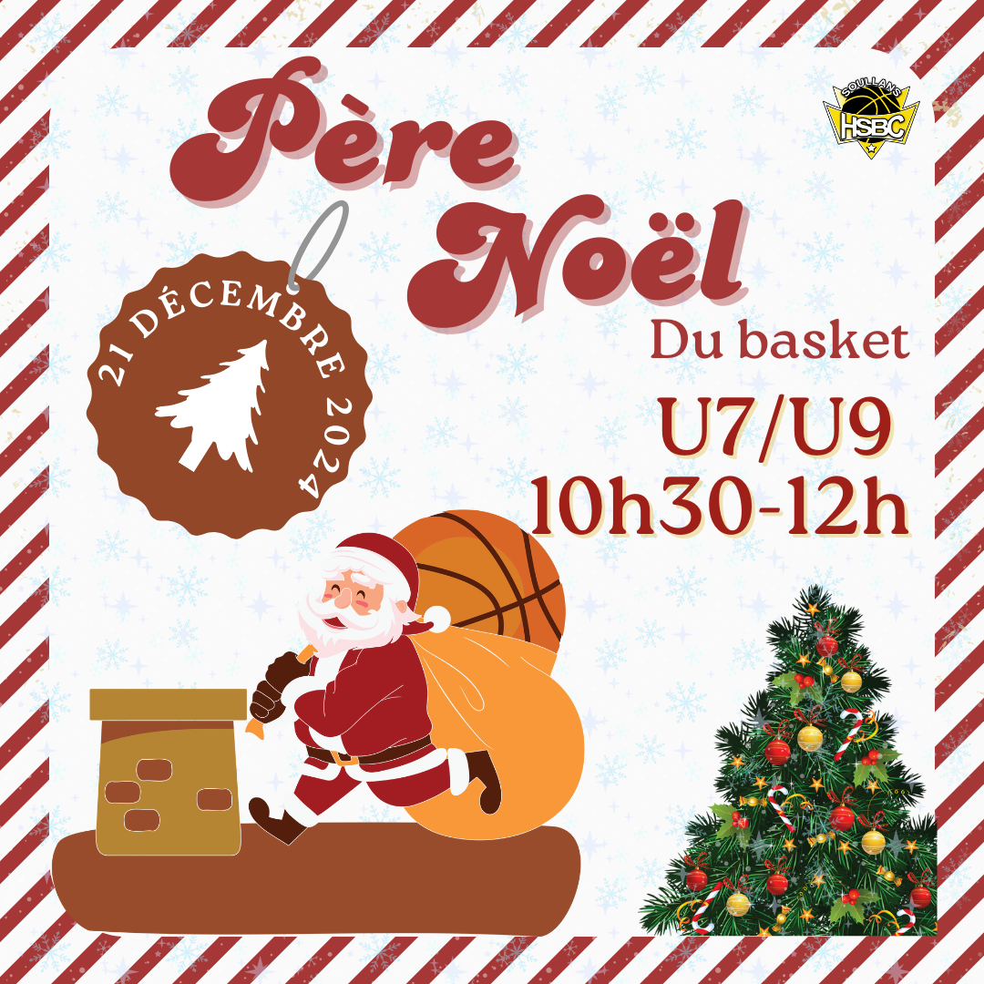 Père Noël du basket de Soullans - HSBC
