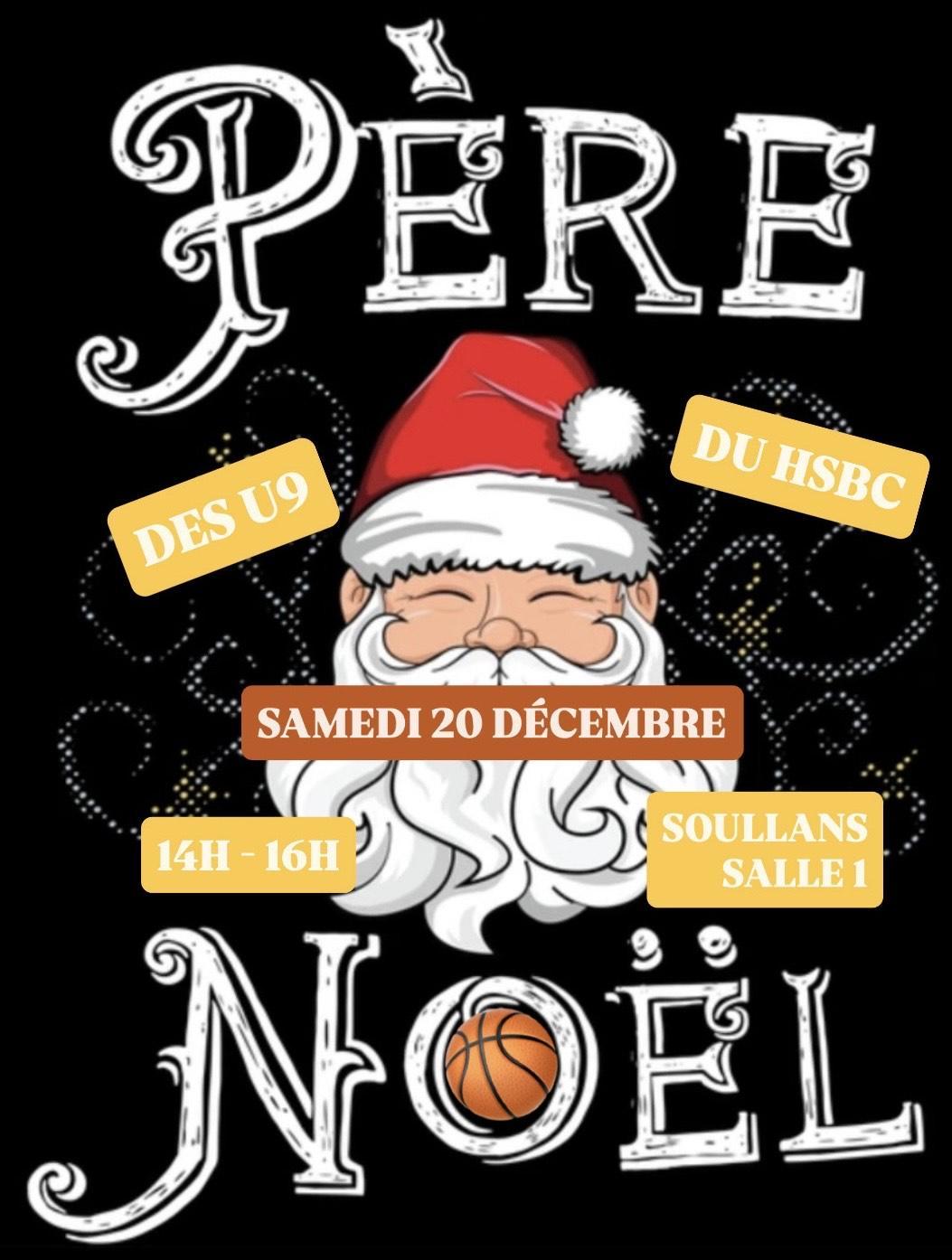 Père Noël du HSBC pour les U9