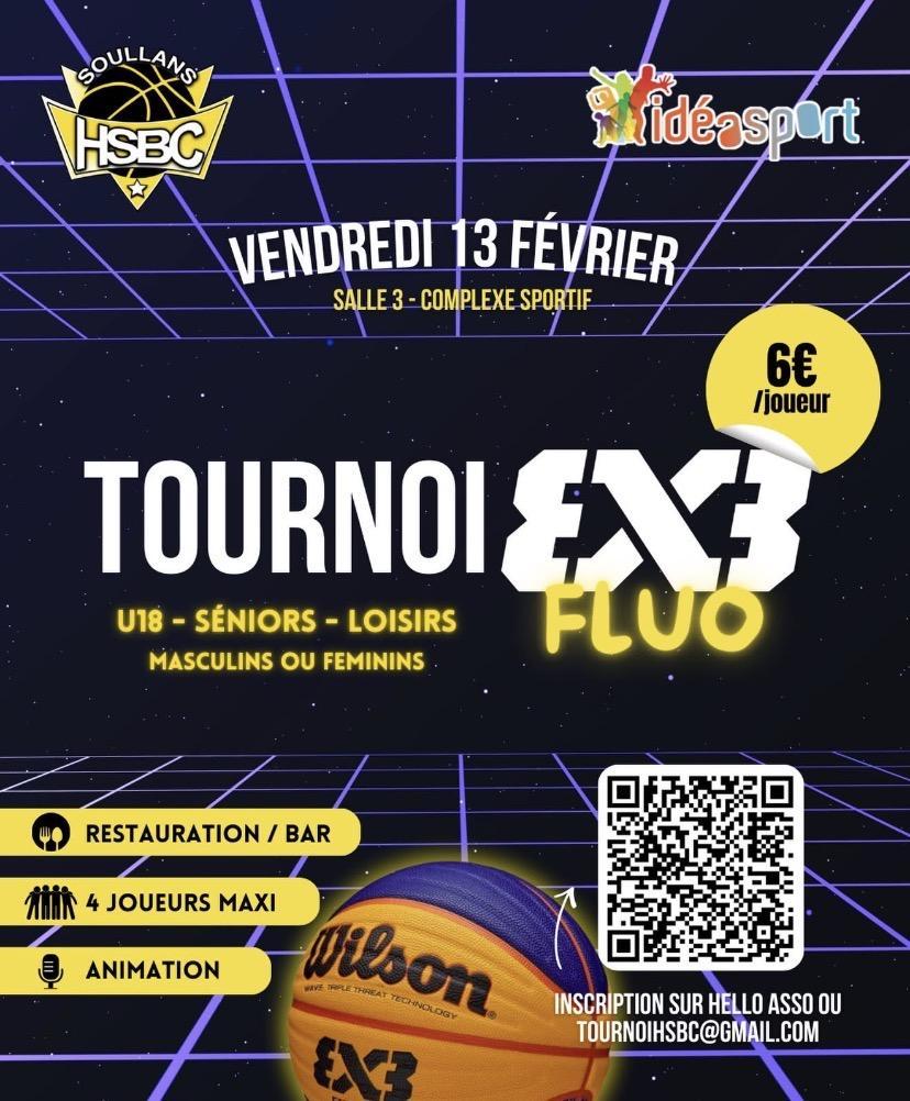 Tournoi 3X3 Fluo - HSBC