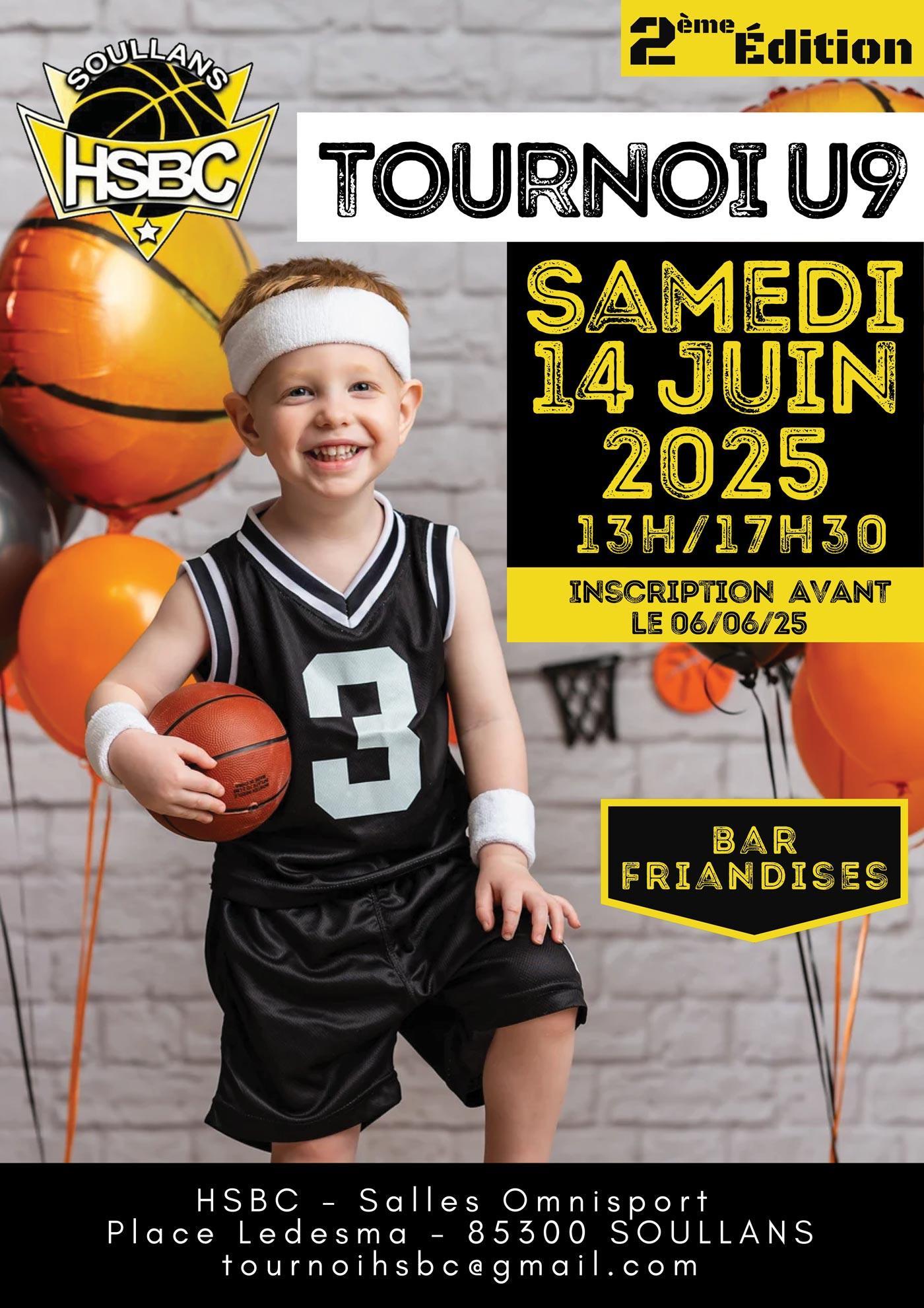 Tournoi U9 Basket Soullans