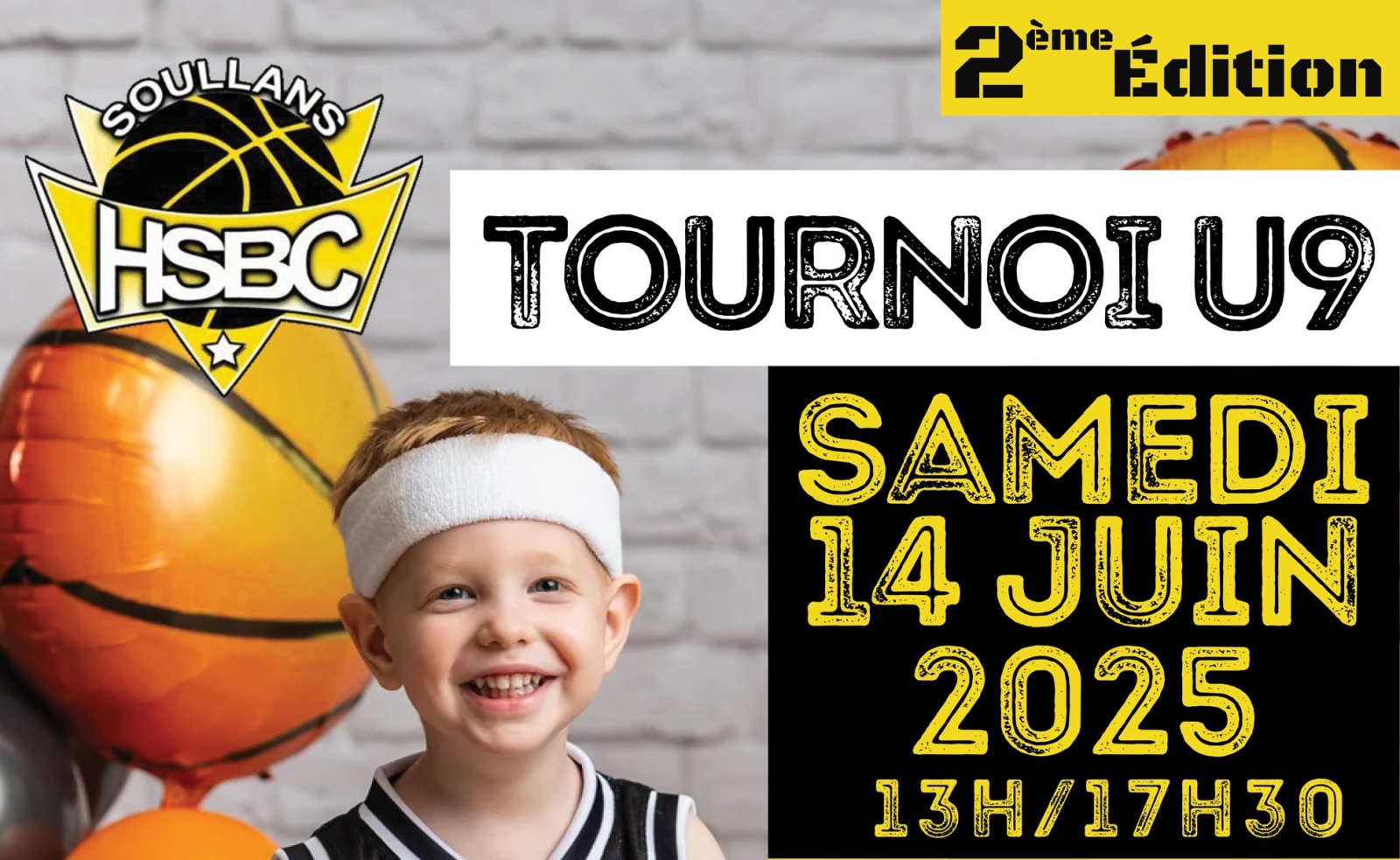 Tournoi U9 organisé par le Basket Soullans le 14 juin 2025