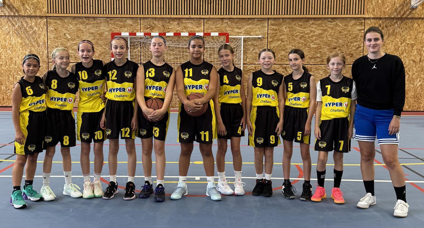 U13 féminin équipe 1