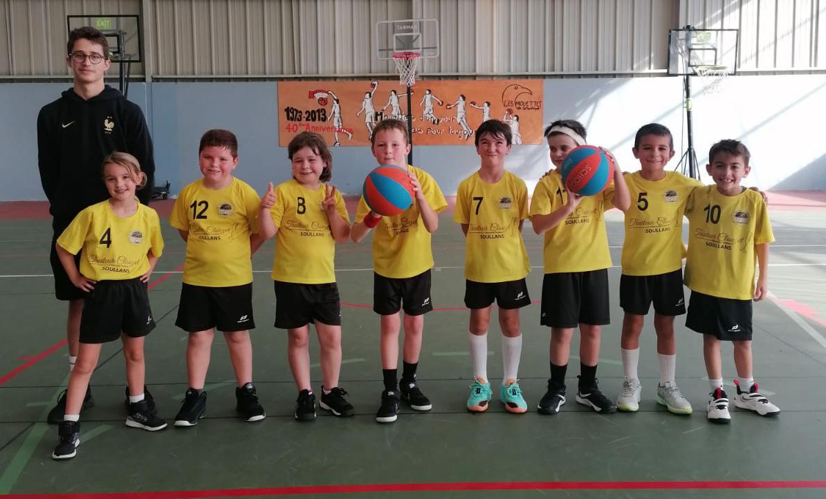 U9 Mixte : basket soullans